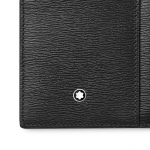 몽블랑 카드홀더 마이스터스튁 4810 8cc 블랙 with Zip 129255