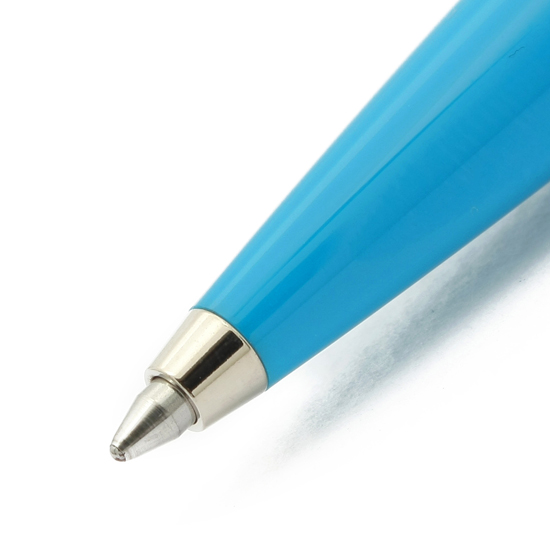 오로라 볼펜 스타일 크롬 E35 (레드,블루,옐로우)