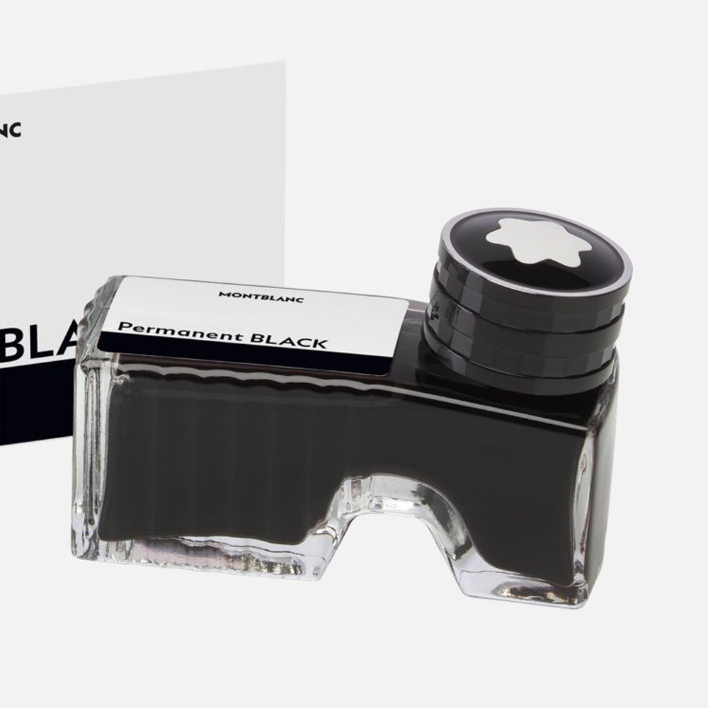 [몽블랑시필패드증정]몽블랑 병잉크 퍼머넌트 Permanent 문서보존용 60 ml (블랙, 블루)