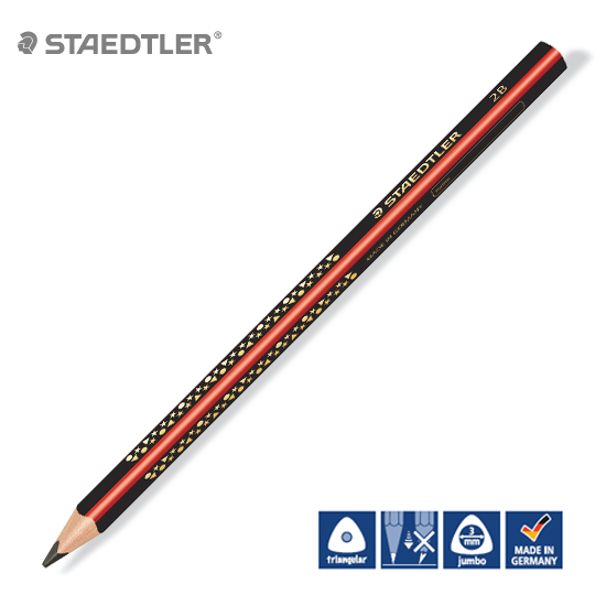 스테들러 점보 삼각 연필 1285 (12자루)