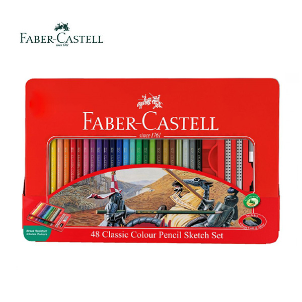 파버카스텔 색연필 일반 48색 (115849)