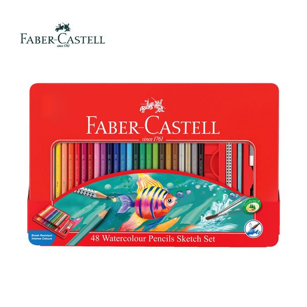 파버카스텔 색연필 수채화 48색 (115933)