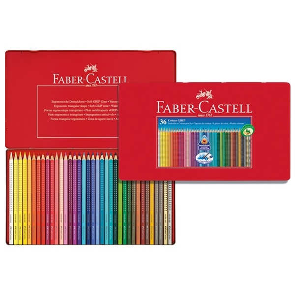 파버카스텔 색연필 그립 36색 (112435)