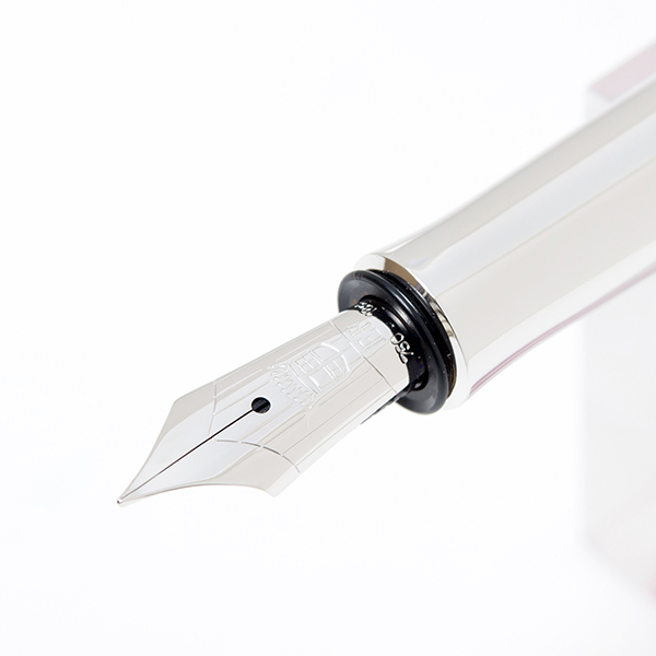 그라폰 만년필 기로쉐 인디아 레드