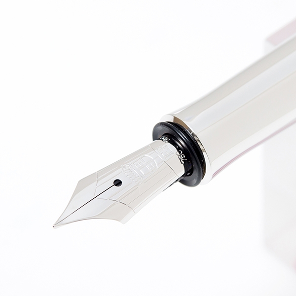 그라폰 만년필 기로쉐 인디아 레드