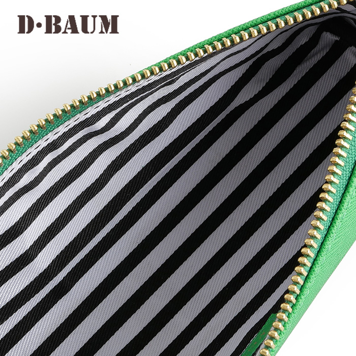 디바움 펜파우치 사피아노 삼각 지퍼형 (그린)