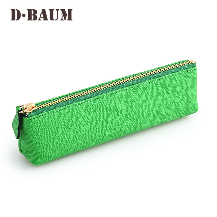 디바움 펜파우치 사피아노 삼각 지퍼형 (그린)