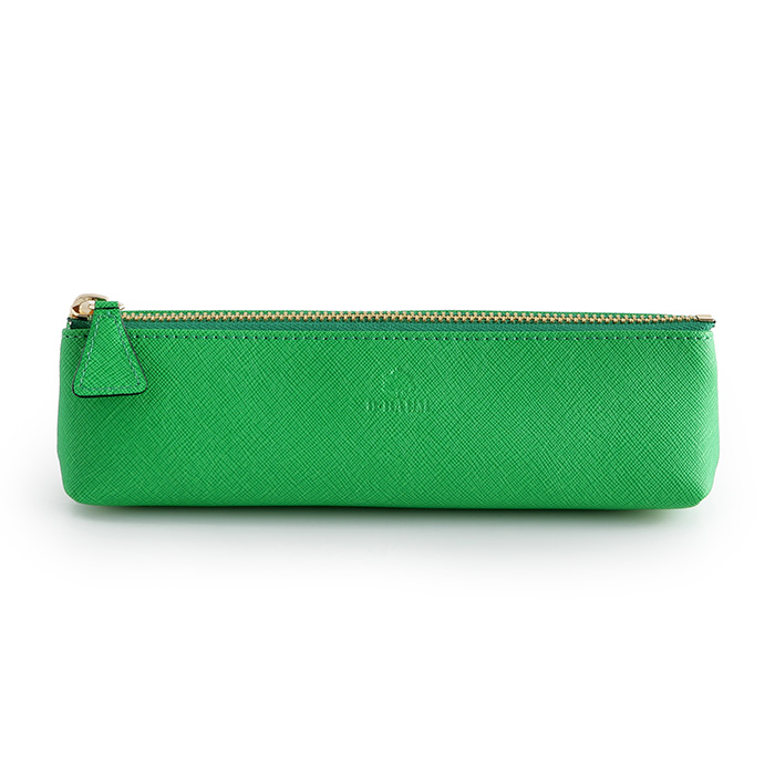 디바움 펜파우치 사피아노 삼각 지퍼형 (그린)