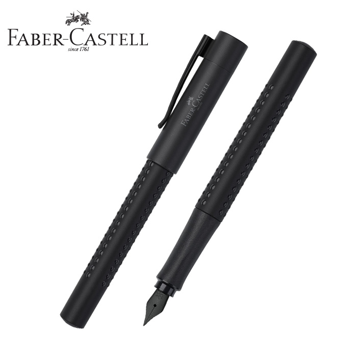 파버카스텔 만년필 그립 에디션 올블랙 (140962/140963)