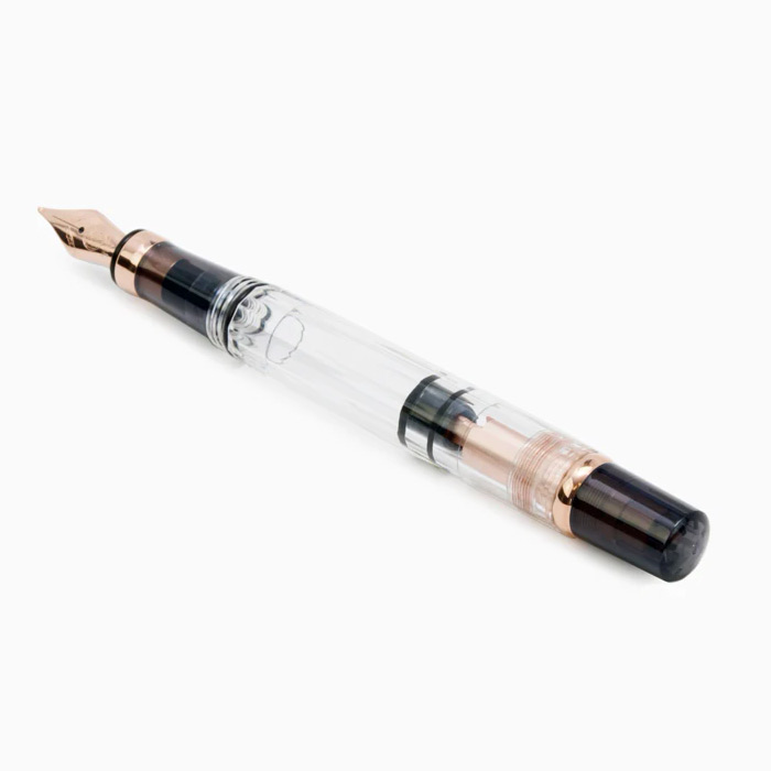 트위스비 만년필 다이아몬드 580 로즈골드2 (화이트, 스모크)